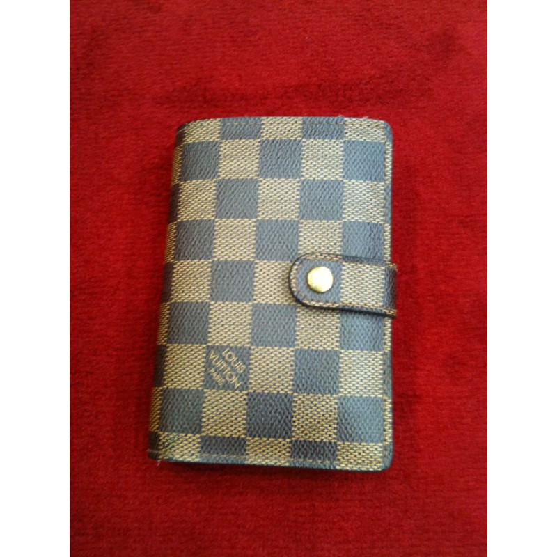 Louis Vuitton Damier Ebene Porte-Monnaie Viennois French Wallet