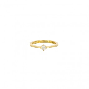 Bague Solitaire Diamant en Or