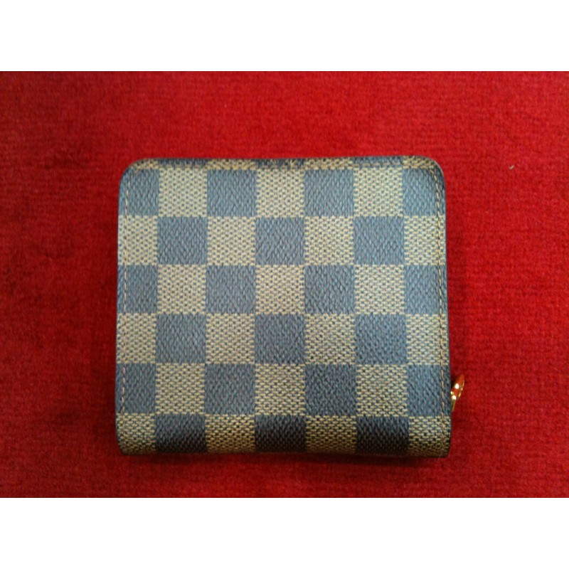 Preloved Louis Vuitton Damier Ebene Compact Zip Bifold Wallet