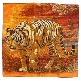Carré Hermès Tigre du Bengale